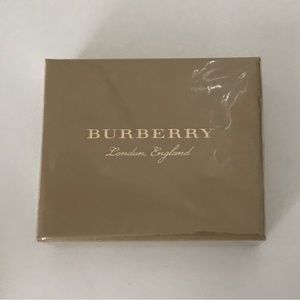Burberry Beauty Box 4-pc set Brand New SEALED base lipstick blush & brush